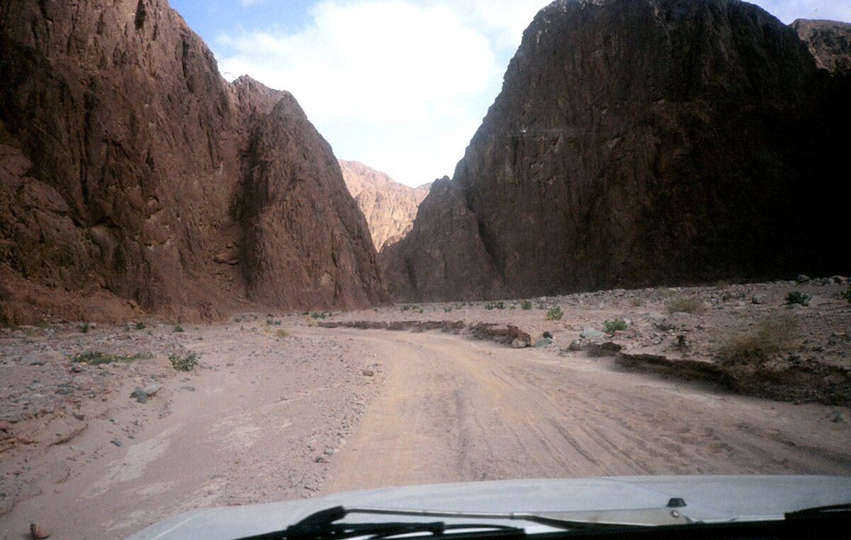 Jeep Sinai Beduinen Bergsteigen