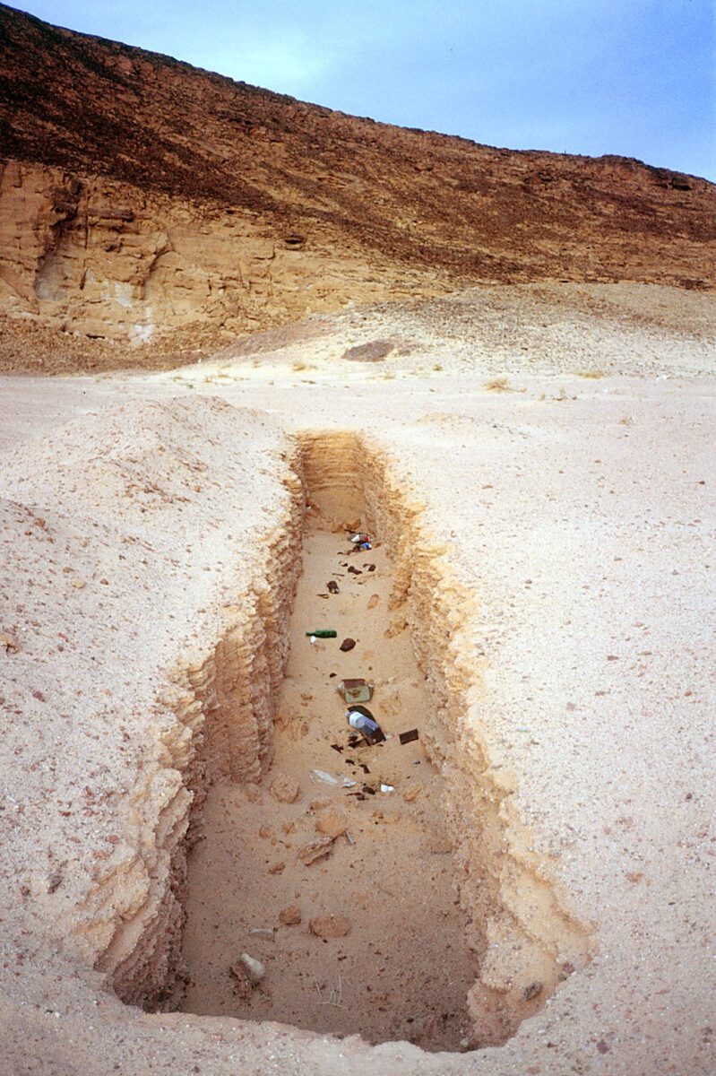 Müllgrube im Sinai
