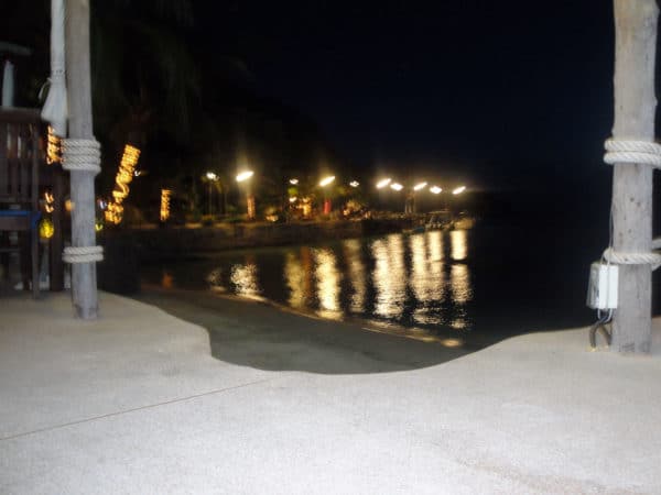 Kho Tao Beach at Night