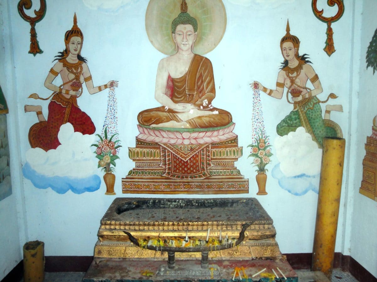 Fußabdruck Buddhas