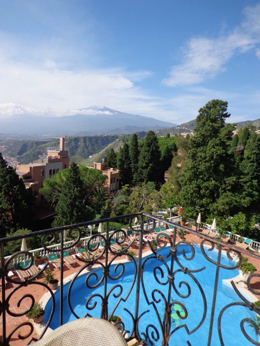 Sizilien: Blick vom Hotel aus