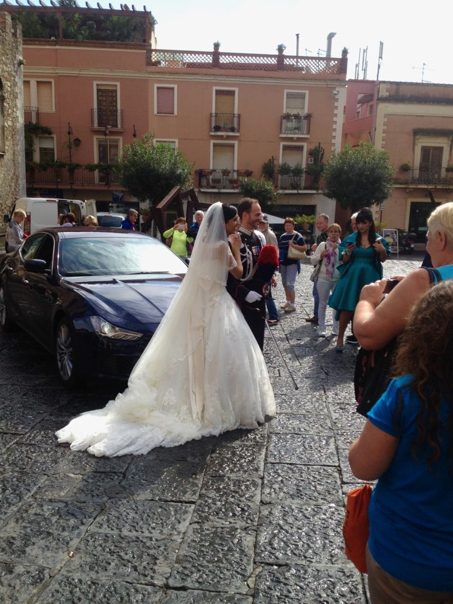 Sizilianische Hochzeit in Taormina