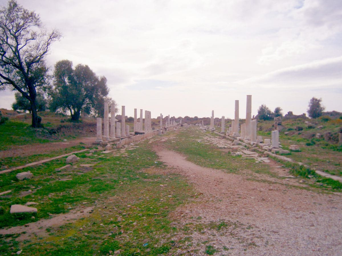 Side römische Straße